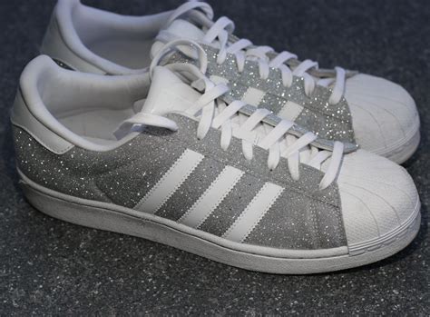 adidas glitzer schuhe silber